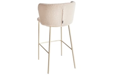 Barstol Mina II set om 2 Beige - Beige - Utemöbler & utemiljö - Utestol & trädgårdsstol - Barstol utomhus