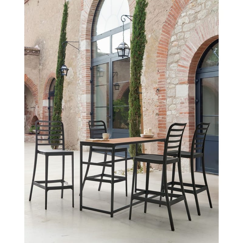 Barstol Seceda 4-pack - Utemöbler & utemiljö - Utestol & trädgårdsstol - Barstol utomhus