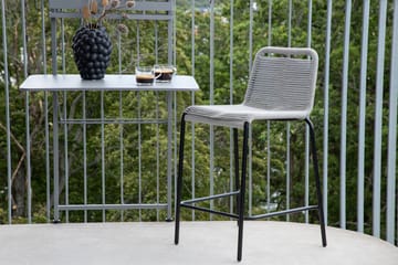 Barstol Utomhus Lindos Ljusgrå - Venture Home - Utemöbler & utemiljö - Utestol & trädgårdsstol - Barstol utomhus