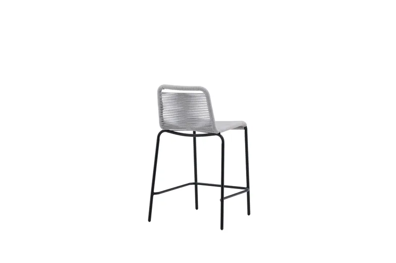 Lindos Barstol Utomhus Ljusgrå - Venture Home - Utemöbler & utemiljö - Utestol & trädgårdsstol - Barstol utomhus