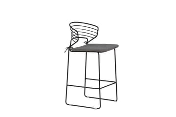Milano Barstol Utomhus - Svart - Utemöbler & utemiljö - Utestol & trädgårdsstol - Barstol utomhus