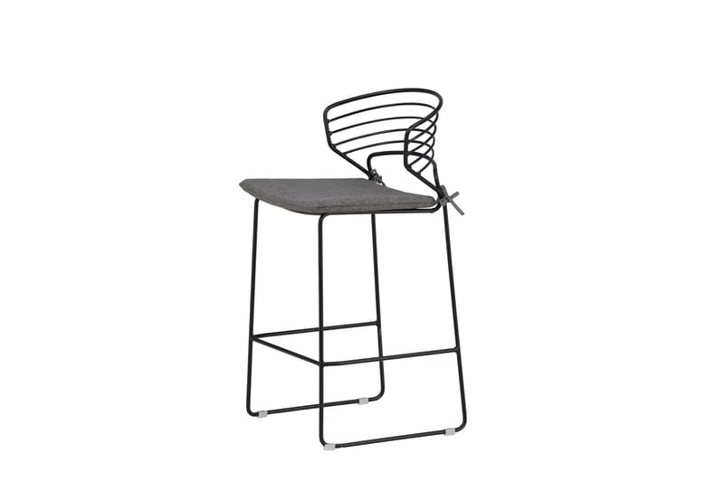 Milano Barstol Utomhus - Svart - Utemöbler & utemiljö - Utestol & trädgårdsstol - Barstol utomhus