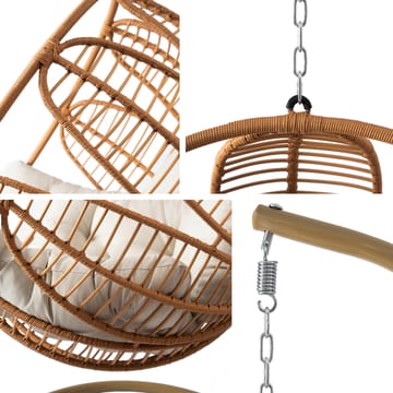 Bravion Hängstol utomhus - beige - Utemöbler & utemiljö - Utestol & trädgårdsstol - Hängfåtölj & hängstol utomhus