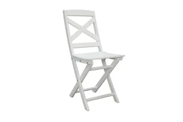 CALAYAN Klappstol Utomhus Vit - Utemöbler & utemiljö - Utestol & trädgårdsstol - Cafestol & klappstol utomhus