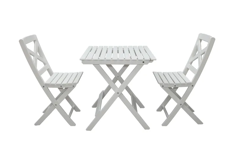 CALAYAN Klappstol Utomhus Vit - Utemöbler & utemiljö - Utestol & trädgårdsstol - Cafestol & klappstol utomhus