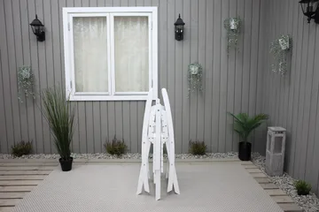 CALAYAN Klappstol Utomhus Vit - Utemöbler & utemiljö - Utestol & trädgårdsstol - Cafestol & klappstol utomhus