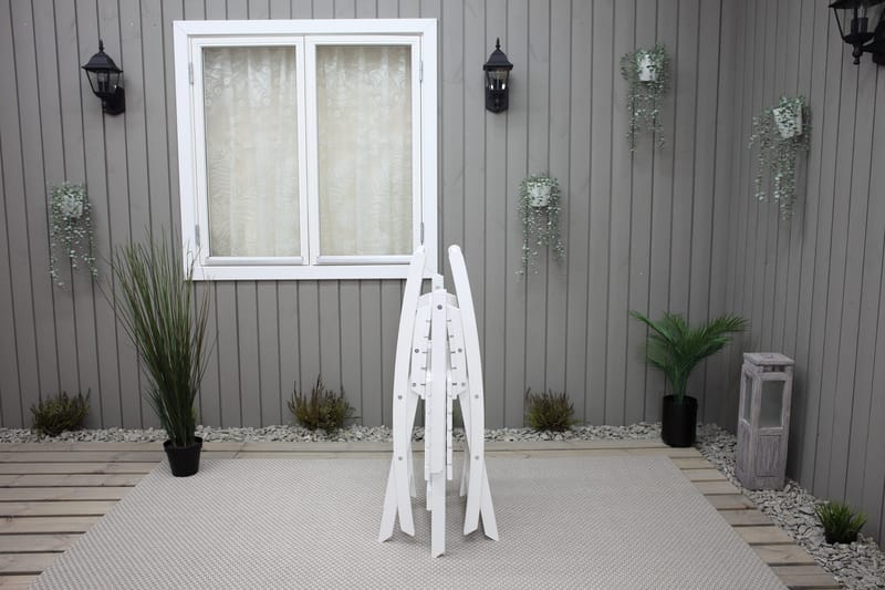 CALAYAN Klappstol Utomhus Vit - Utemöbler & utemiljö - Utestol & trädgårdsstol - Cafestol & klappstol utomhus