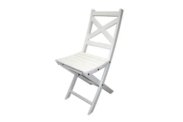 CALAYAN Klappstol Utomhus Vit - Utemöbler & utemiljö - Utestol & trädgårdsstol - Cafestol & klappstol utomhus