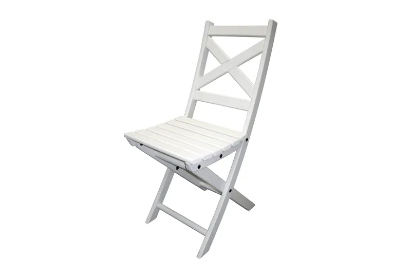 CALAYAN Klappstol Utomhus Vit - Utemöbler & utemiljö - Utestol & trädgårdsstol - Cafestol & klappstol utomhus
