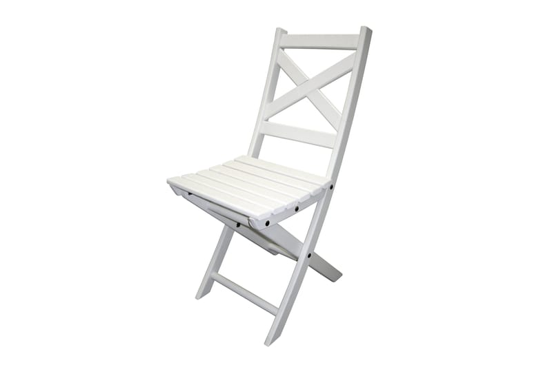 CALAYAN Klappstol Utomhus Vit - Utemöbler & utemiljö - Utestol & trädgårdsstol - Cafestol & klappstol utomhus