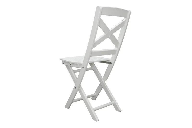 CALAYAN Klappstol Utomhus Vit - Utemöbler & utemiljö - Utestol & trädgårdsstol - Cafestol & klappstol utomhus