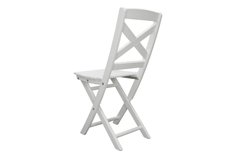 CALAYAN Klappstol Utomhus Vit - Utemöbler & utemiljö - Utestol & trädgårdsstol - Cafestol & klappstol utomhus