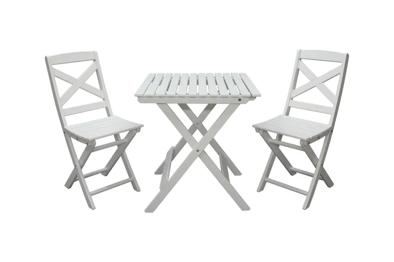 CALAYAN Klappstol Utomhus Vit - Utemöbler & utemiljö - Utestol & trädgårdsstol - Cafestol & klappstol utomhus