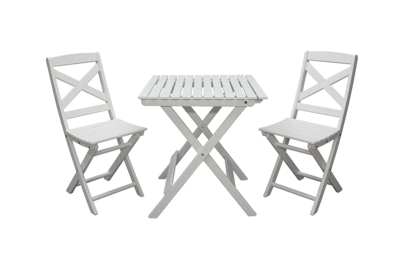 CALAYAN Klappstol Utomhus Vit - Utemöbler & utemiljö - Utestol & trädgårdsstol - Cafestol & klappstol utomhus