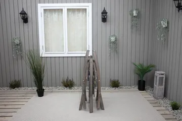 Edilma Klappstol Utomhus - Grå - Utemöbler & utemiljö - Utestol & trädgårdsstol - Cafestol & klappstol utomhus