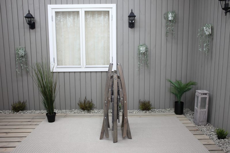 Edilma Klappstol Utomhus - Grå - Utemöbler & utemiljö - Utestol & trädgårdsstol - Cafestol & klappstol utomhus