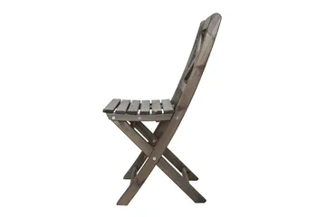 Edilma Klappstol Utomhus - Grå - Utemöbler & utemiljö - Utestol & tr ädgårdsstol - Cafestol & klappstol utomhus