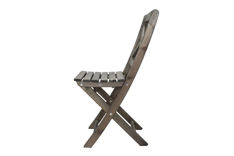 Edilma Klappstol Utomhus - Grå - Utemöbler & utemiljö - Utestol & trädgårdsstol - Cafestol & klappstol utomhus