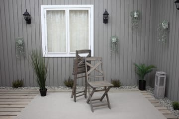 Edilma Klappstol Utomhus - Grå - Utemöbler & utemiljö - Utestol & trädgårdsstol - Cafestol & klappstol utomhus