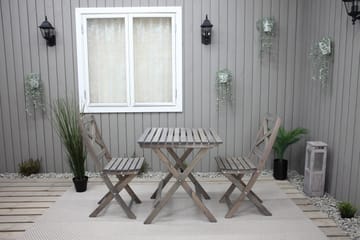 Edilma Klappstol Utomhus - Grå - Utemöbler & utemiljö - Utestol & trädgårdsstol - Cafestol & klappstol utomhus