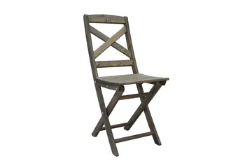 Edilma Klappstol Utomhus - Grå - Utemöbler & utemiljö - Utestol & trädgårdsstol - Cafestol & klappstol utomhus