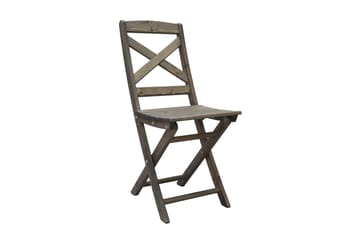 Edilma Klappstol Utomhus - Grå - Utemöbler & utemiljö - Utestol & trädgårdsstol - Cafestol & klappstol utomhus