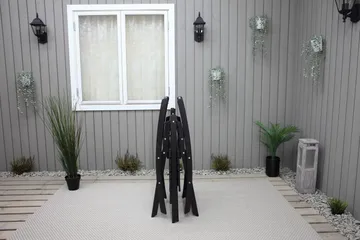 Edilma Klappstol Utomhus - Mörkbrun - Utemöbler & utemiljö - Utestol & trädgårdsstol - Cafestol & klappstol utomhus