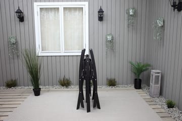 Edilma Klappstol Utomhus - Mörkbrun - Utemöbler & utemiljö - Utestol & trädgårdsstol - Cafestol & klappstol utomhus