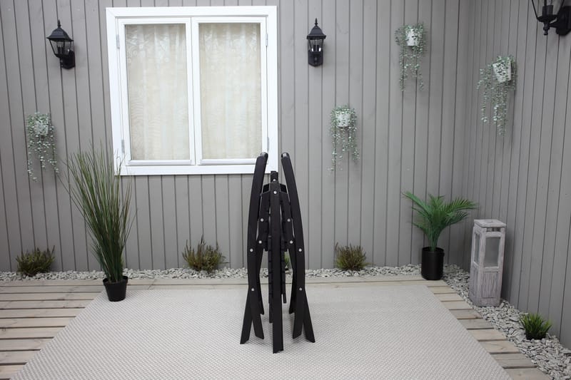 Klappstol Utomhus Edilma 2-pack - Mörkbrun - Utemöbler & utemiljö - Utestol & trädgårdsstol - Cafestol & klappstol utomhus