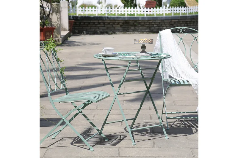 Mint Caféstol - Grön - Utemöbler & utemiljö - Utestol & trädgårdsstol - Cafestol & klappstol utomhus