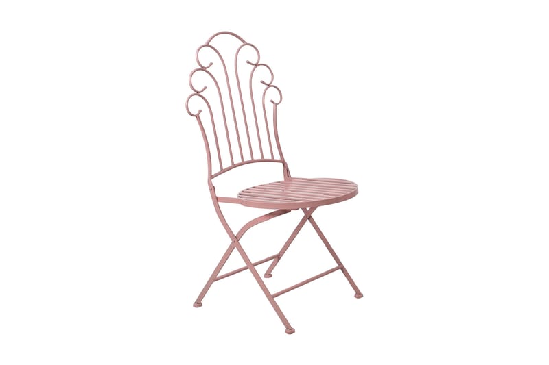 Stol Rosy Vikbar Rosa - Balkongstol - Cafestol & klappstol utomhus