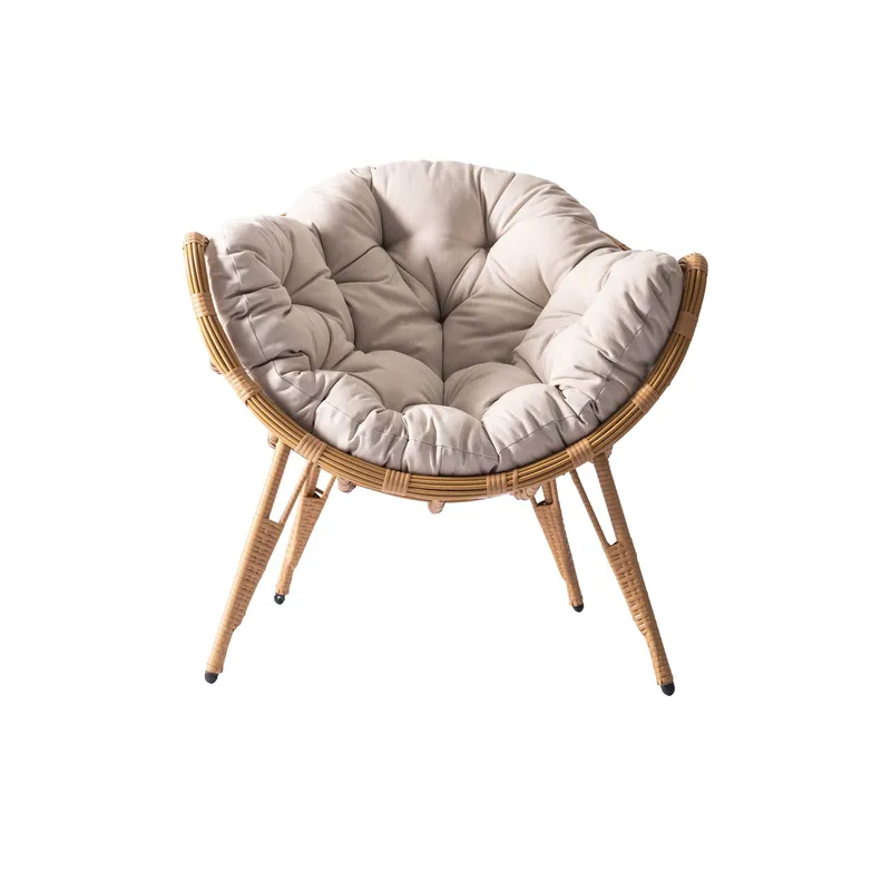 Casa Fåtölj utomhus, brun, beige