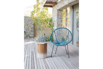 Cayaco Utefåtölj - Svart/Blå - Utemöbler & utemiljö - Utestol & trädgårdsstol - Utefåtölj & loungefåtölj