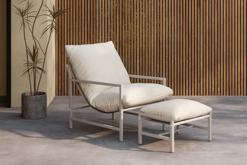 Corso Utefåtölj - Beige - Utemöbler & utemiljö - Utestol & trädgårdsstol - Utefåtölj & loungefåtölj