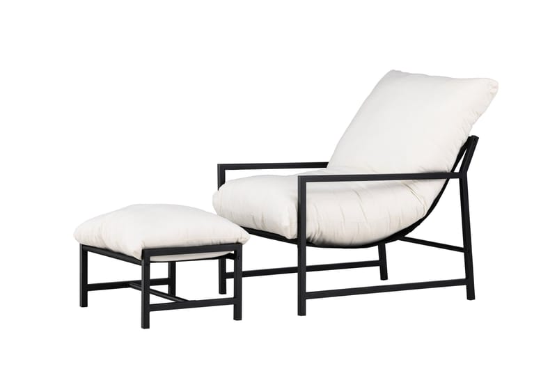 Corso Utefåtölj - Svart - Utemöbler & utemiljö - Utestol & trädgårdsstol - Utefåtölj & loungefåtölj