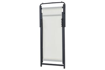 Däckstol hopfällbar Locri II - Beige, svart - Utemöbler & utemiljö - Utestol & trädgårdsstol - Solstol