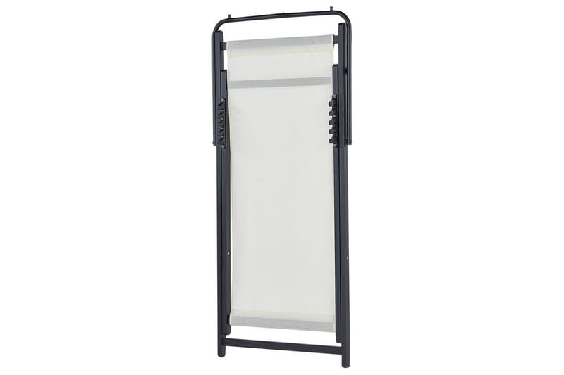 Däckstol hopfällbar Locri II - Beige, svart - Utemöbler & utemiljö - Utestol & trädgårdsstol - Solstol