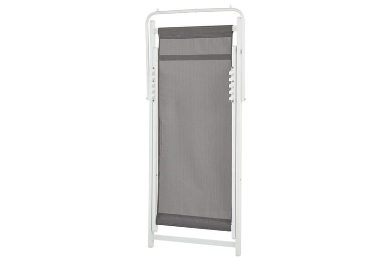 Däckstol hopfällbar Locri II - Grå, vit - Utemöbler & utemiljö - Utestol & trädgårdsstol - Solstol