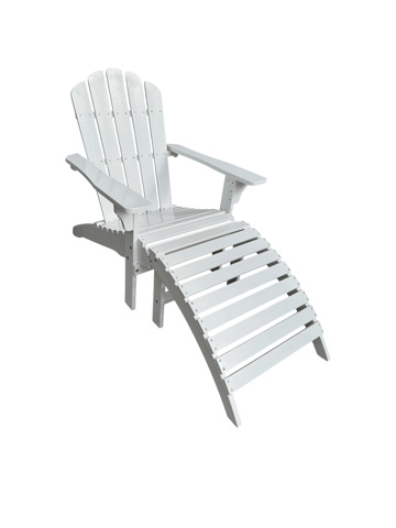 Däckstol utomhus - Vit - Utemöbler & utemiljö - Utestol & trädgårdsstol - Solstol