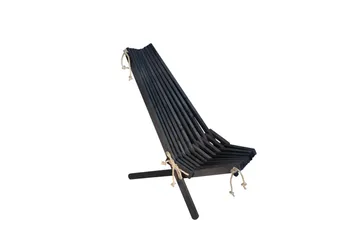 Ecochair EcoFurn Al Svart Oljad - Al Svart Oljad - Utemöbler & utemiljö - Utestol & trädgårdsstol - Utefåtölj & loungefåtölj
