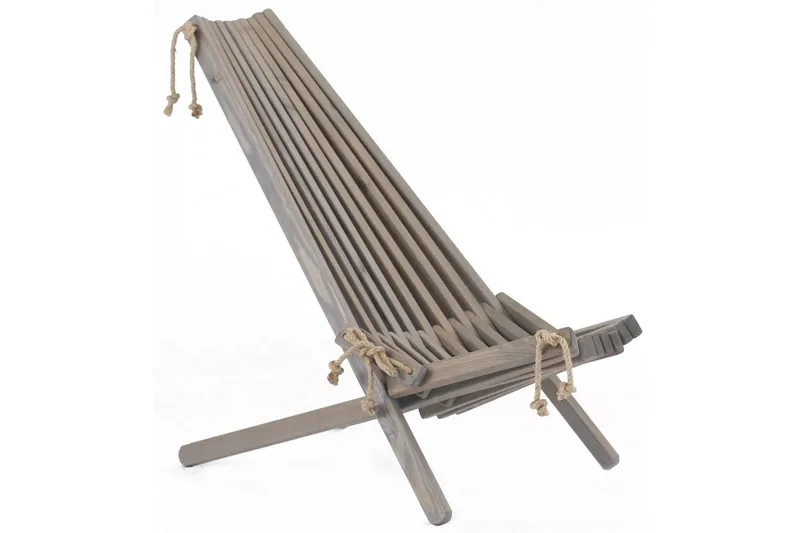 Ecochair EcoFurn Furu Oljad Grå, Furu Oljad Grå