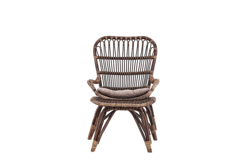 Ella Utefåtölj - Mörk Valnöt - Utemöbler & utemiljö - Utestol & trädgårdsstol - Utefåtölj & loungefåtölj