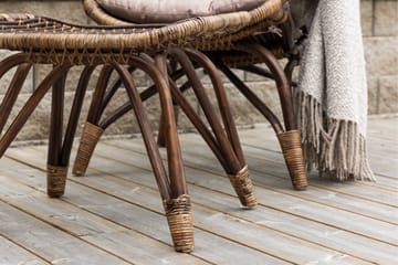 Ella Utefåtölj - Mörk Valnöt - Utemöbler & utemiljö - Utestol & trädgårdsstol - Utefåtölj & loungefåtölj