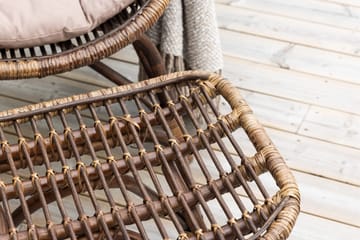 Ella Utefåtölj - Mörk Valnöt - Utemöbler & utemiljö - Utestol & trädgårdsstol - Utefåtölj & loungefåtölj