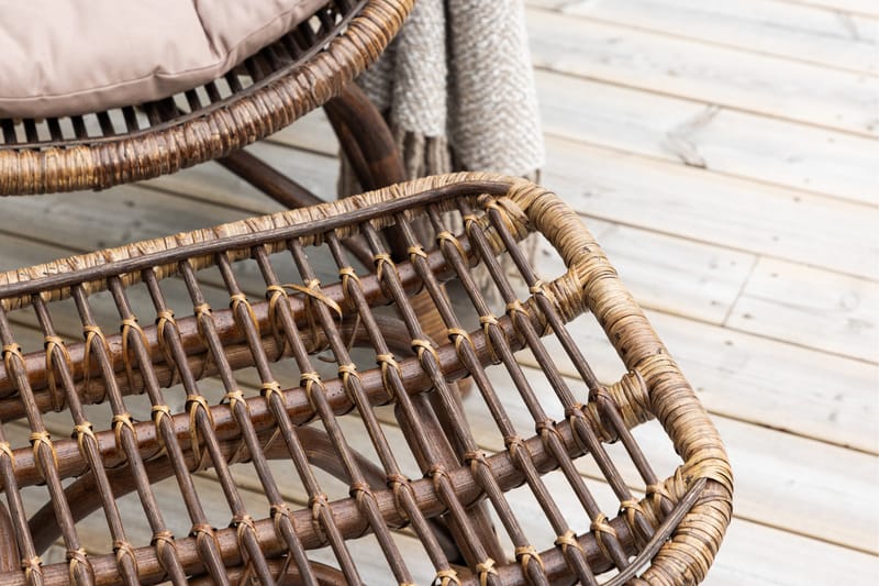 Ella Utefåtölj - Mörk Valnöt - Utemöbler & utemiljö - Utestol & trädgårdsstol - Utefåtölj & loungefåtölj