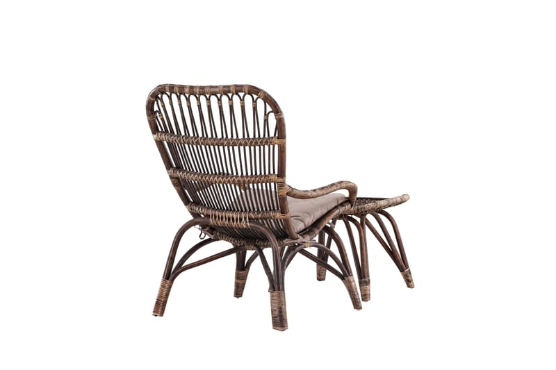 Ella Utefåtölj - Mörk Valnöt - Utemöbler & utemiljö - Utestol & trädgårdsstol - Utefåtölj & loungefåtölj