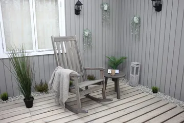 Ellabell Gungstol - Vit - Utemöbler & utemiljö - Utestol & trädgårdsstol - Gungstol utomhus