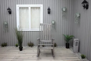 Ellabell Gungstol - Vit - Utemöbler & utemiljö - Utestol & trädgårdsstol - Gungstol utomhus