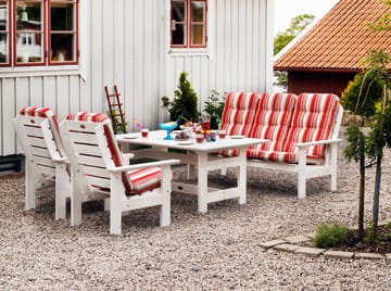 Fåtölj Hillerstorp Herrgård - Vit - Utemöbler & utemiljö - Utestol & trädgårdsstol - Utefåtölj & loungefåtölj