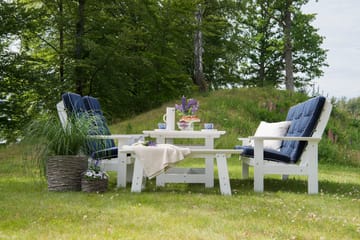 Fåtölj Hillerstorp Herrgård - Vit - Utemöbler & utemiljö - Utestol & trädgårdsstol - Utefåtölj & loungefåtölj